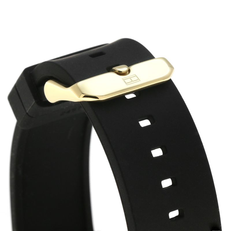  Shop Authentic Tommy Hilfiger Austin Black Dial Black Rubber Strap Watch for Men - 1791636 - Luxxuri