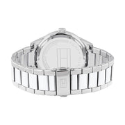  Shop Authentic Tommy Hilfiger Austin Blue Dial Silver Steel Strap Watch for Men - 1791640 - Luxxuri