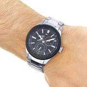  Shop Authentic Tommy Hilfiger Austin Blue Dial Silver Steel Strap Watch for Men - 1791640 - Luxxuri