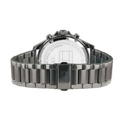  Shop Authentic Tommy Hilfiger Bank Grey Dial Grey Steel Strap Watch for Men - 1791719 - Luxxuri