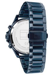  Shop Authentic Tommy Hilfiger Bank Quartz Blue Dial Blue Steel Strap Watch for Men - 1791720 - Luxxuri