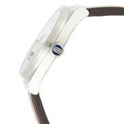  Shop Authentic Tommy Hilfiger Monogram Pop Quartz Silver Dial Brown Leather Strap Watch For Men - 1791772 - Luxxuri