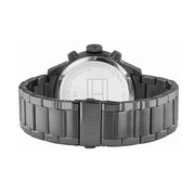  Shop Authentic Tommy Hilfiger Trent Chronograph Grey Dial Grey Steel Strap Watch For Men - 1791806 - Luxxuri