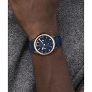  Shop Authentic Tommy Hilfiger Aiden Chronograph Blue Dial Blue Silicone Strap Watch For Men - 1791860 - Luxxuri
