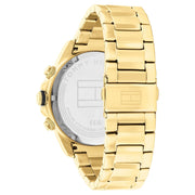  Shop Authentic Tommy Hilfiger Lars Chronograph Gold Dial Gold Steel Strap Watch For Men - 1792060 - Luxxuri