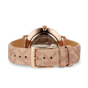  Shop Authentic Michael Kors Pyper Quartz White Dial Pink Leather Strap Watch For Women - MK2859 - Luxxuri
