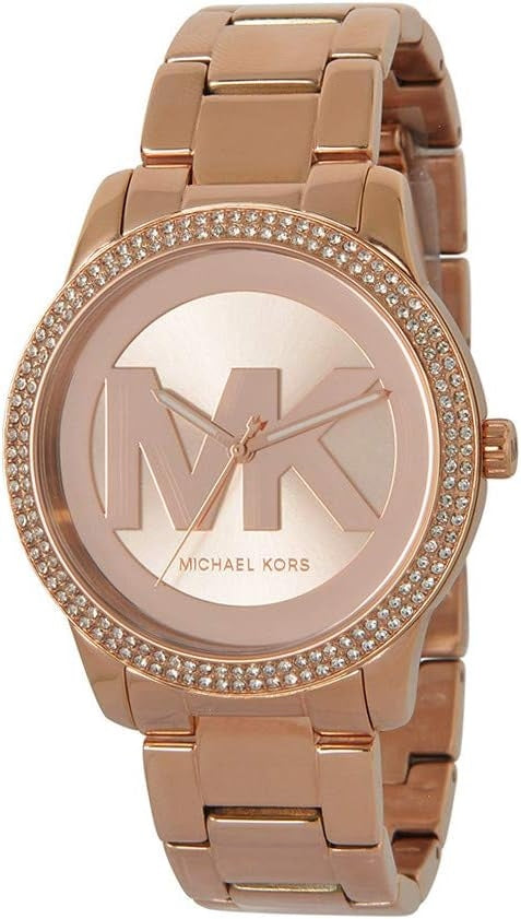  Shop Authentic Michael Kors Tibby Quartz Rose Gold Dial Rose Gold Steel Strap Watch For Women - MK6880 - Luxxuri