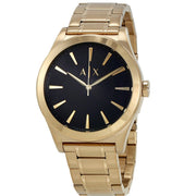  Shop Authentic Armani Exchange Nico Analog Black Dial Gold Steel Strap Watch For Men - AX2328 - Luxxuri