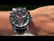  Shop Authentic Tissot Supersport Chrono Black Dial Black Leather Strap Watch for Men - T125.617.16.051.00 - Luxxuri