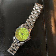 Shop Authentic Marc Jacobs Henry Yellow Dial Silver Steel Strap Watch for Women - MBM3201 - Luxxuri