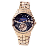  Shop Authentic Michael Kors Lauryn Blue Dial Rose Gold Steel Strap Watch for Women - MK3723 - Luxxuri