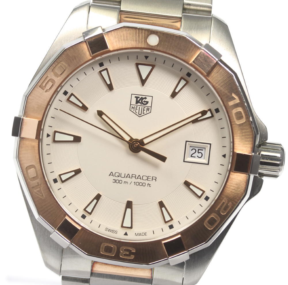  Shop Authentic Tag Heuer Aquaracer Quartz White Dial Silver Strap Watch for Men - WAY1150.BD0911 - Luxxuri