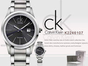  Shop Authentic Calvin Klein Bold Black Dial Silver Steel Strap Watch for Men - K2246107 - Luxxuri