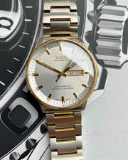  Shop Authentic Mido Commander II Automatic Chronometer Silver Dial Two Tone Steel Strap Watch For Men - M021.431.22.071.00 - Luxxuri