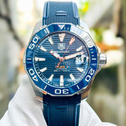  Shop Authentic Tag Heuer Aquaracer Blue Dial Watch for Men -  WAY211C.FT6155 - Luxxuri