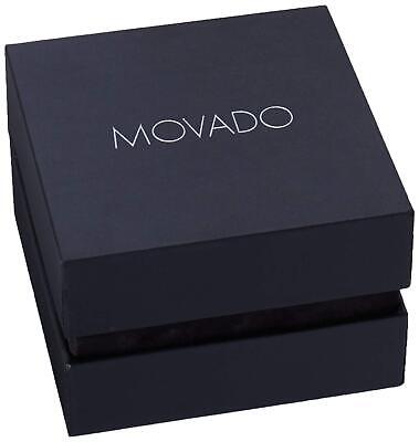 Shop Authentic Movado Museum Black Dial Black Leather Strap Watch For Men - 2100005 - Luxxuri