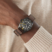  Shop Authentic Seiko Prospex Black Series 1965 Limited Edition Black Dial Brown NATO Strap Watch For Men - SPB253J1 - Luxxuri
