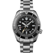 Shop Authentic Seiko Prosprex Dark Depths GMT Automatic Black Dial Silver Steel Strap Watch For Men - SPB383J1 - Luxxuri