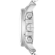  Shop Authentic Fossil Modern Machine Black Dial Silver Steel Strap Watch for Men - FS4926 - Luxxuri