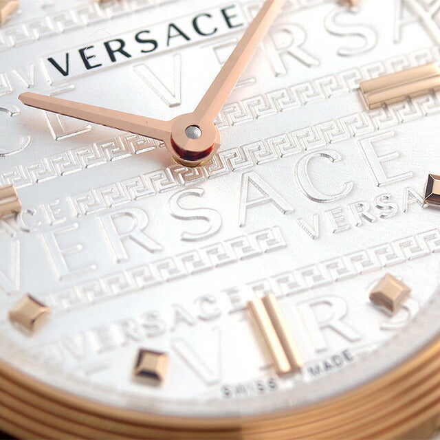  Shop Authentic Versace V-Twist White Dial White Leather Strap Watch for Women - VELS00419 - Luxxuri