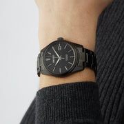  Shop Authentic Seiko Presage Sharp Edged Series Black Dial Black Steel Strap Watch For Men - SPB229J1 - Luxxuri