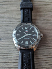  Shop Authentic Tag Heuer Formula 1 Quartz Black Dial Black Rubber Strap Watch for Men -  WAZ1112.FT8023 - Luxxuri