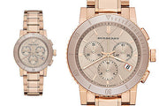  Shop Authentic Burberry The City Rose Gold Dial Rose Gold Steel Strap Watch for Women - BU9703 - Luxxuri