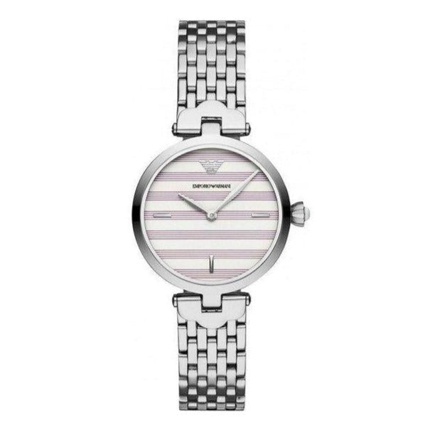  Shop Authentic Emporio Armani Arianna Analog White Dial Silver Steel Strap Watch For Women - AR11195 - Luxxuri