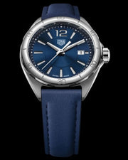  Shop Authentic Tag Heuer Formula 1 Quartz Blue Dial Blue Leather Strap Watch for Women - WBJ1412.FC8233 - Luxxuri