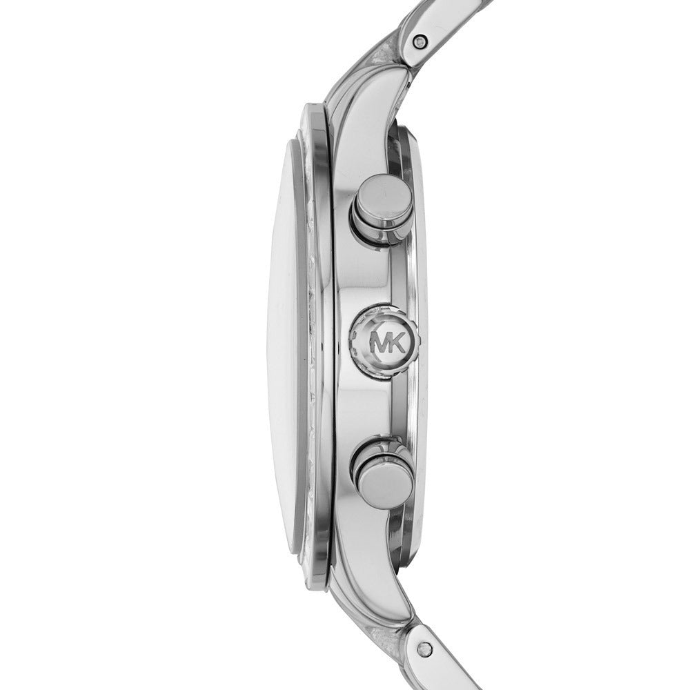  Shop Authentic Michael Kors Brinkley Diamonds Silver Dial Silver Steel Strap Watch for Women - MK6186 - Luxxuri