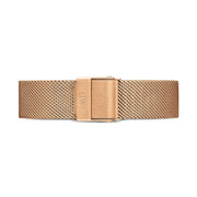  Shop Authentic Daniel Wellington Petite Melrose Brown Dial Rose Gold Mesh Strap Watch For Women - DW00100477 - Luxxuri