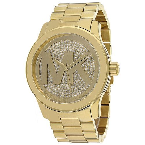  Shop Authentic Michael Kors Runway Gold Dial Gold Steel Strap Watch for Women - MK5706 - Luxxuri