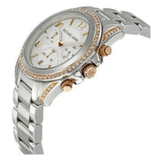  Shop Authentic Michael Kors Blair Chronograph Silver Dial Silver Steel Strap Watch for Women - MK5459 - Luxxuri