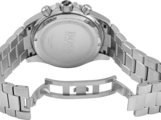  Shop Authentic Hugo Boss Driver Black Dial Silver Steel Strap Watch for Men - 1512883 - Luxxuri