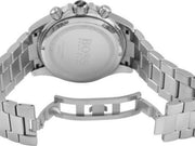  Shop Authentic Hugo Boss Ikon Chronograph White Dial Silver Steel Strap Watch for Men - 1512962 - Luxxuri