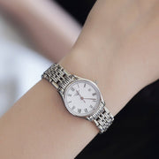  Shop Authentic Longines Lyre Classico 25mm White Dial Silver Stainless Steel Watch for Women - L4.259.4.12.6 - Luxxuri