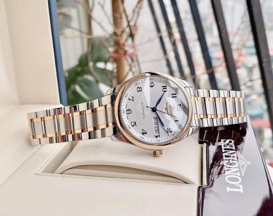  Shop Authentic Longines Master Collection Automatic 38.5mm Silver Dial Two Tone Steel Strap Watch for Men - L2.755.5.79.7 - Luxxuri