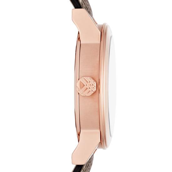  Shop Authentic Burberry The City Pink Dial Brown Leather Strap Watch for Women - BU9236 - Luxxuri