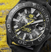  Shop Authentic Tag Heuer Aquaracer Carbon Dial Watch for Men - WBD218B.FC6446 - Luxxuri