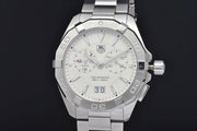  Shop Authentic Tag Heuer Aquaracer White Dial Watch for Men - WAY111Y.BA0928 - Luxxuri