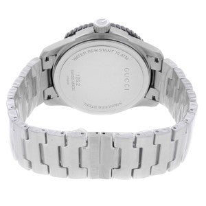  Shop Authentic Gucci G Timeless Sport White Dial Silver Steel Strap Watch For Men - YA126250 - Luxxuri