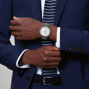  Shop Authentic IWC Portofino Automatic White Dial Silver Mesh Bracelet Watch for Men - IW356505 - Luxxuri