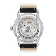  Shop Authentic Mido Baroncelli III Automatic Silver Dial Black Leather Strap Watch For Women - M7600.4.21.4 - Luxxuri