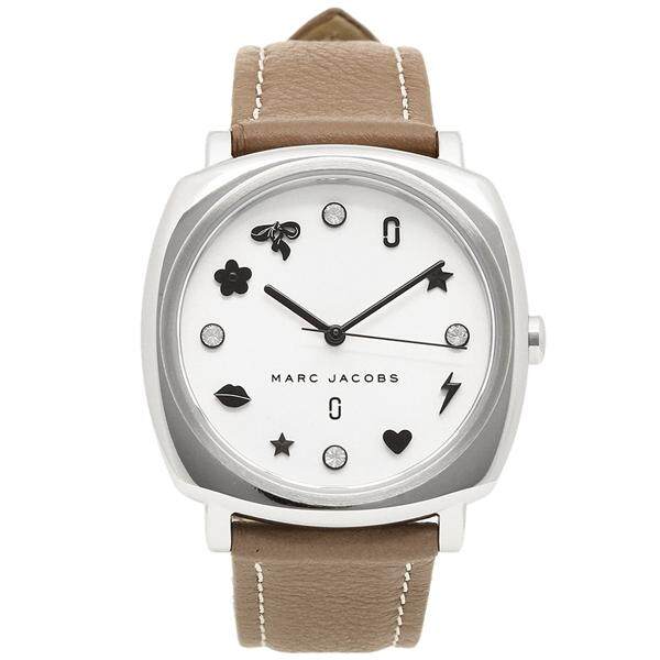  Shop Authentic Marc Jacobs Mandy Silver Dial Brown Leather Strap Watch for Women - MJ1563 - Luxxuri