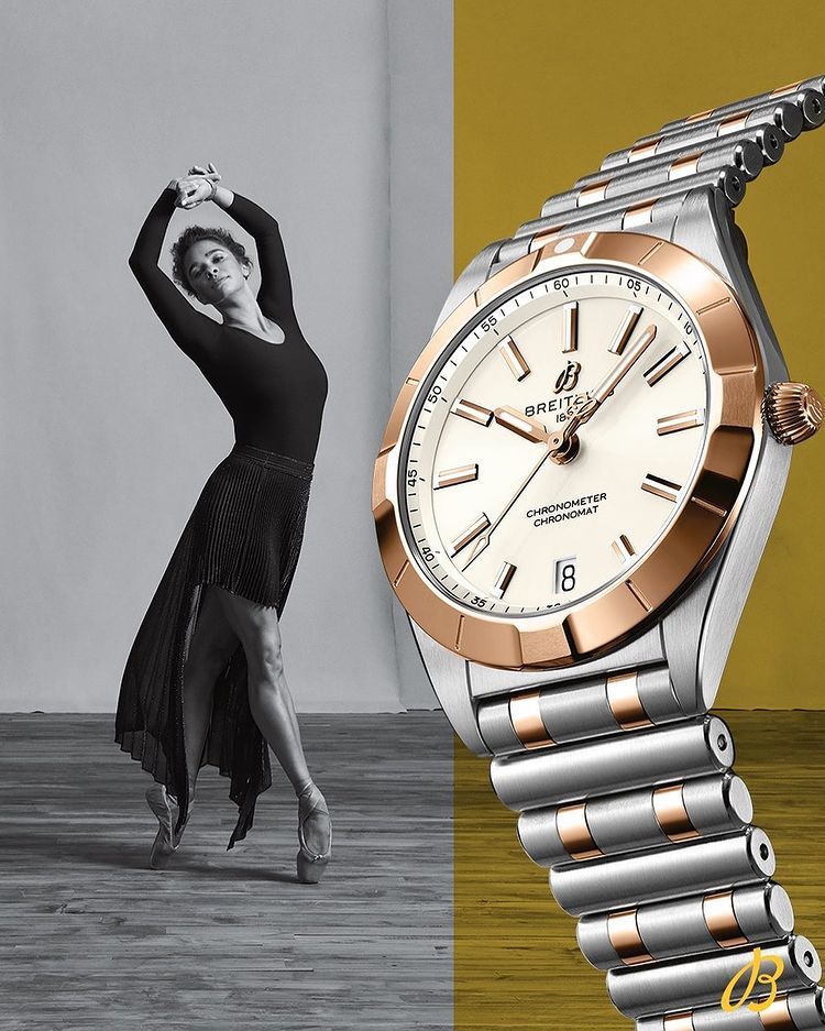  Shop Authentic Breitling Chronomat Automatic 36 White Dial Two Tone Steel Strap Watch for Women - U10380101A1U1 - Luxxuri
