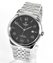  Shop Authentic Tudor 1926 Automatic Black Dial Silver Steel Strap Watch for Men - M91650-0002 - Luxxuri