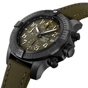  Shop Authentic Breitling Avenger Chronograph 45mm Green Dial Green Nylon Strap Watch for Men - V13317101L1X1 - Luxxuri