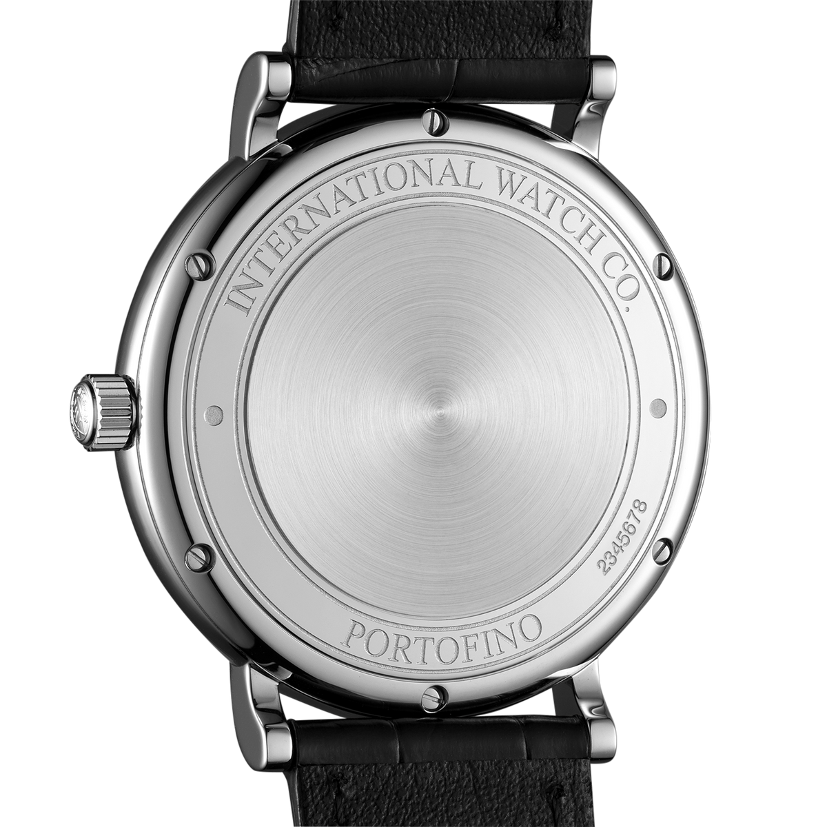  Shop Authentic IWC Portofino Automatic White Dial Black Leather Strap Watch for Men - IW356517 - Luxxuri