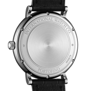 Shop Authentic IWC Portofino Automatic White Dial Black Leather Strap Watch for Men - IW356517 - Luxxuri