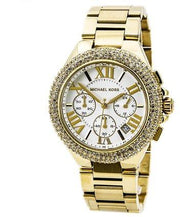  Shop Authentic Michael Kors Camille Silver Diamonds Dial Gold Steel Strap Watch for Women - MK5756 - Luxxuri